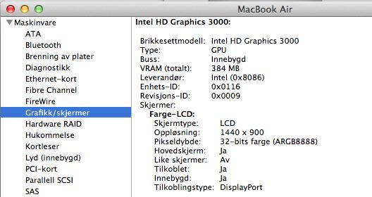 Kjenn din Mac Denne delen handler om hva man kan finne ut om datamaskinens hardware fra operativsystemet og tilleggsprogrammer. Alle oppgavene skal dokumenteres pa din studieweb med tekst og bilder.