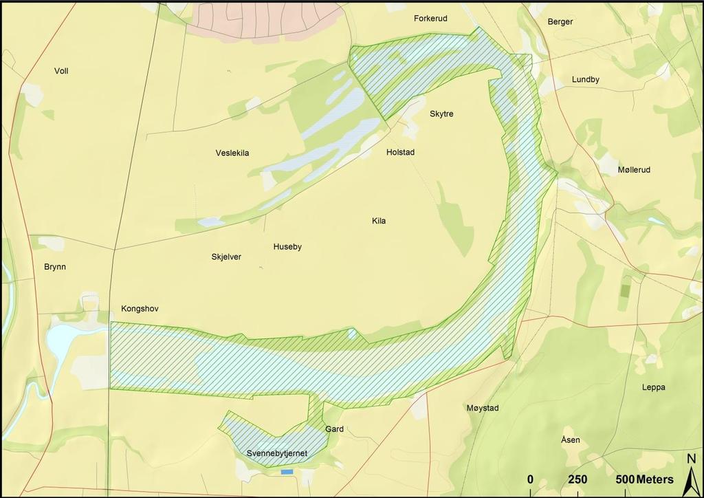 Geologi Berggrunnen i distriktet er i hovedsak relativt ensartet og består i det alt vesentlige av gneis og granitt. Dette er tungt forvitrelige bergarter som gir en ionefattig avrenning.