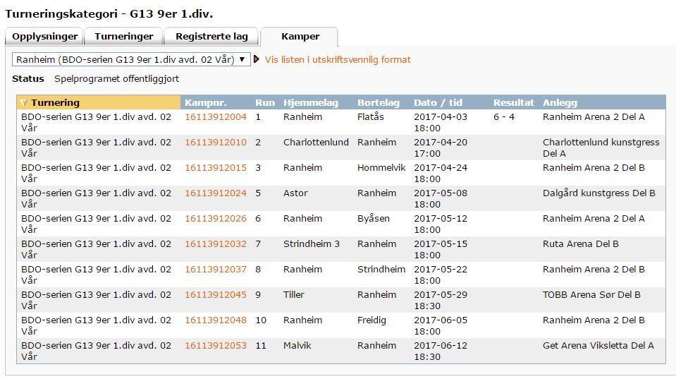 Har spillerne samme draktnummer hele sesongen vil vi anbefale å legge inn draktnummeret i lagets tropp. Draktnavn er kun en valgfri tilleggsopplysning og trenger ikke brukes. Når du ev.