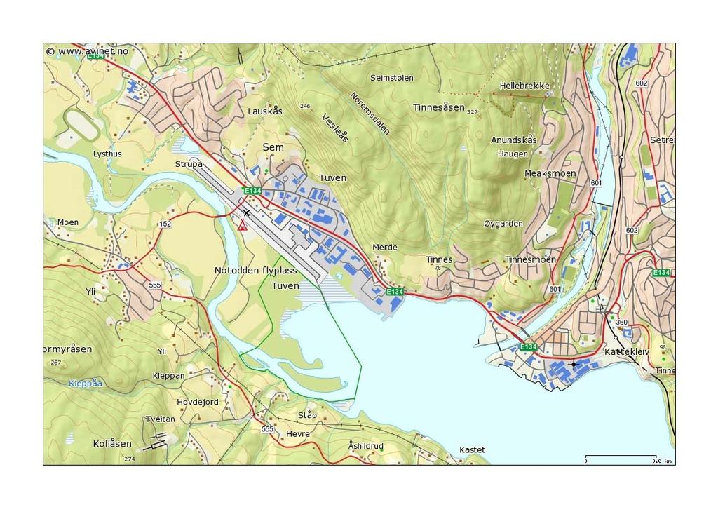 Haugmotun, Notodden Geotekniske grunnundersøkelser Grunnforhold og geotekniske vurderinger for reguleringsplan multiconsult.