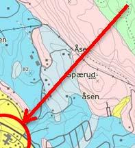 Terreng og grunnforhold 3.1 Områdebeskrivelse Det undersøkte området ligger på Haugmoen ca. 4,5 km nordvest for Notodden sentrum.