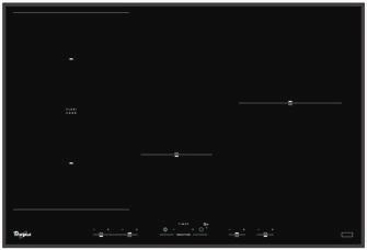 Platetopper Induksjon ACM 938 BA/N Induksjon platetopp Touch kontroll for enkel betjening 4 induksjonssoner med booster på alle sonene FlexiCook soner Holde varm-funksjon Automatisk kjeleføler