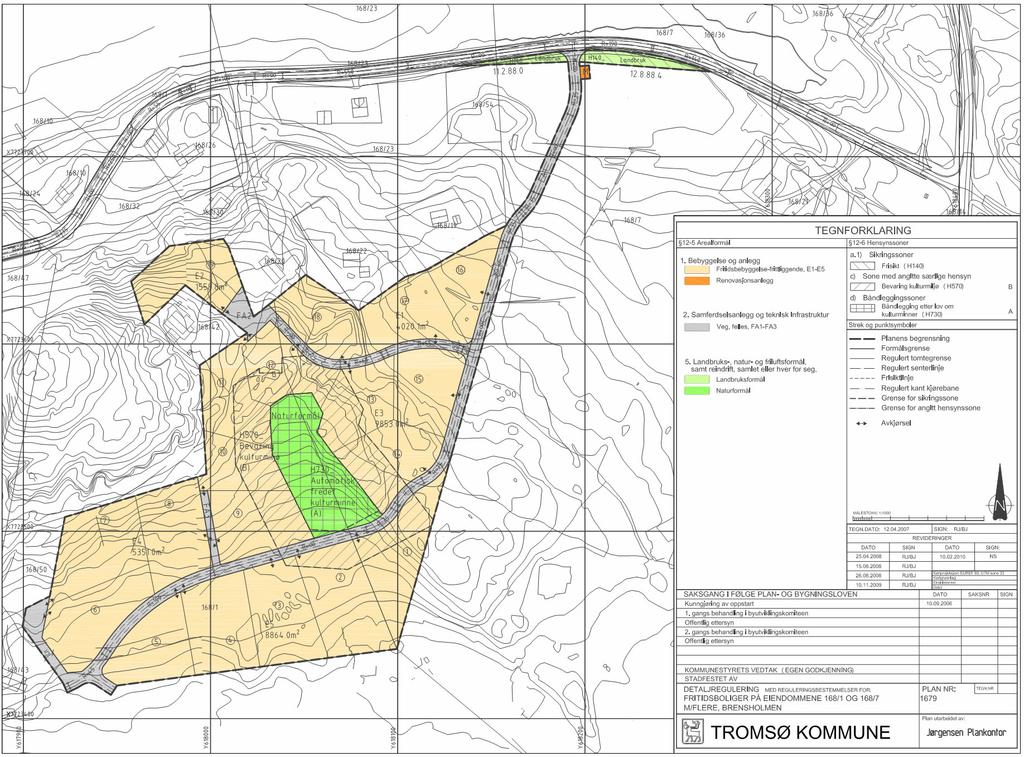 02 Saksdokumenter Vedlagte saksdokument Dato: 01. Lokaliseringskart 11.02.10 02. Forslag til reguleringsplankart 10.02.10 03. Forslag til reguleringsbestemmelser 16.02.10 04.