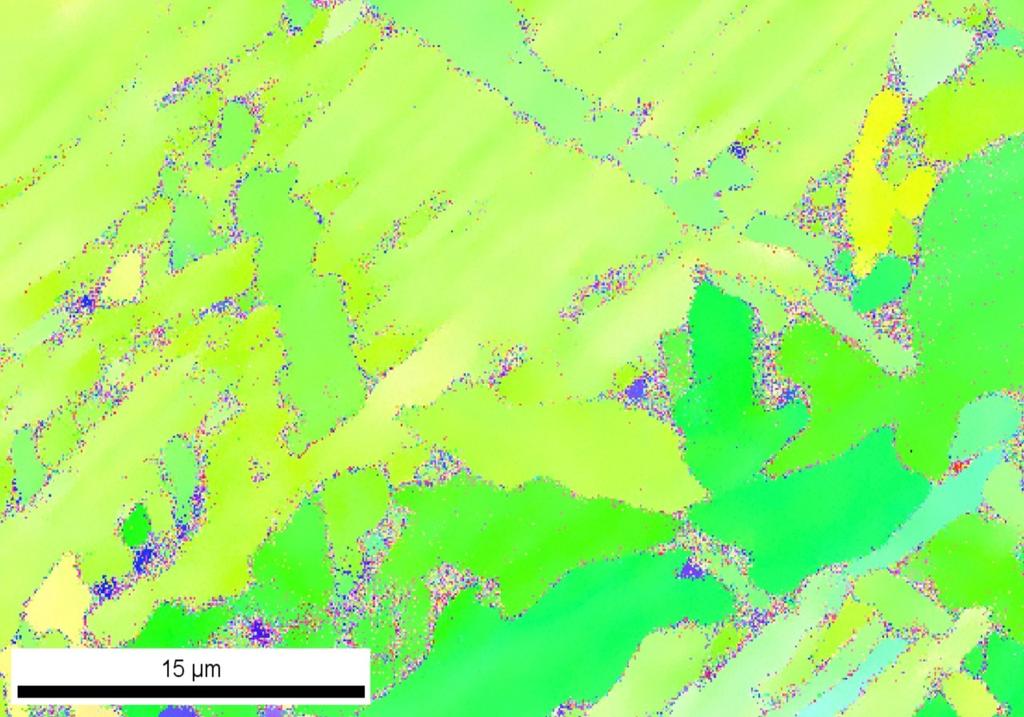 4.5.2: Fase- og orienteringskart for data analysert med θ