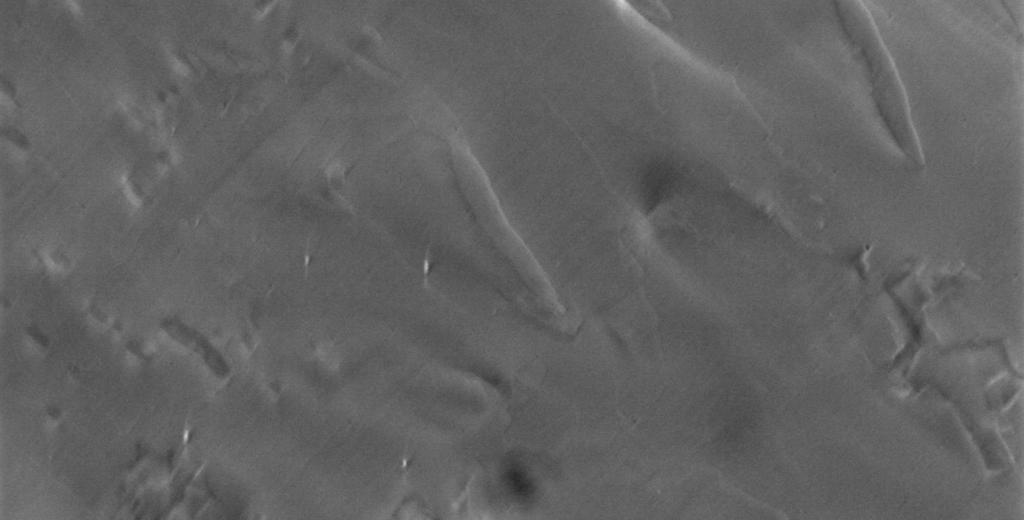 While the specimen tested at -60 C starts out with 2.3 % austenite at 0 % elongation and ends up with 0.7 % austenite at 4 % elongation. Only pixels with CI 0.