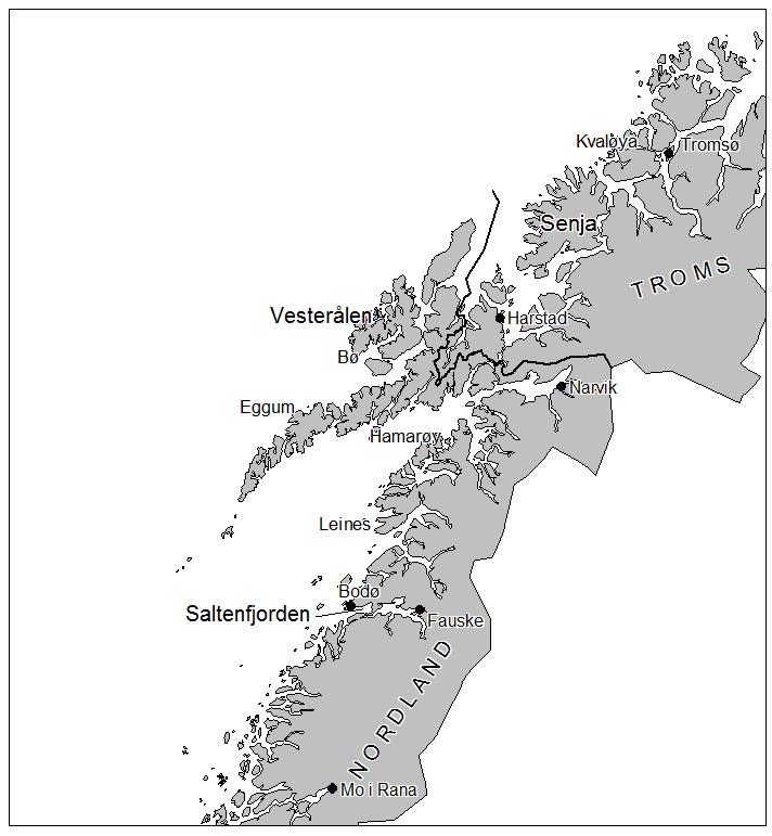 spise krabbe fanget mellom Saltenfjorden og Leinesflesjan i Steigen, og krabbefisket i området stoppet opp.