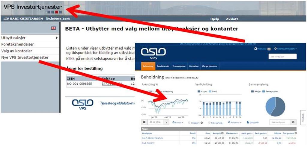 13 Samspill med gamle Investortjenester 13.