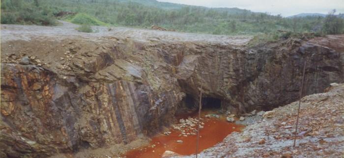 for sink sett i forhold til situasjonen før tiltak i 1986 1987.