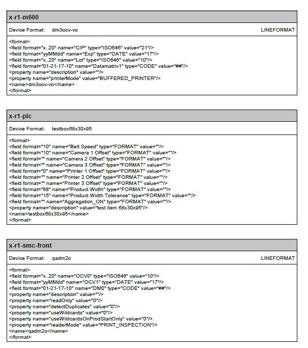 12.4.7 Linjeformat rapport 202 / 214 PCE Line