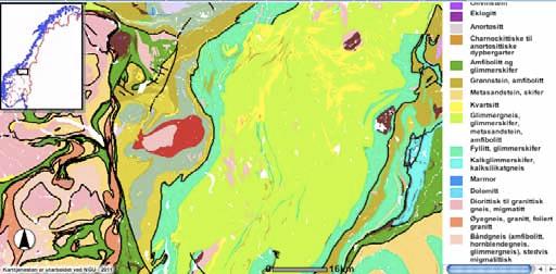 som topografisk bærer preg av å ligge i overgangssona mellom de nesten litt alpint pregede grensefjellene mot Møre og Romsdal i Trollheimen i vest, det roligere åslandskapet ned mot Trondheimsfjorden