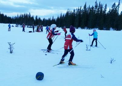 Vi har også gjennomført to klubbrenn sammen med Øystre Slidre skiskytterlag.