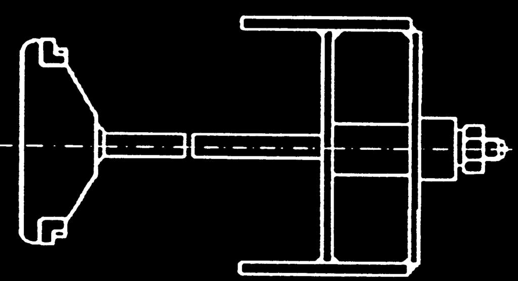 liners Ters for trekk av sylinderforinger 415448 DR 873/22 Extractor for cylinder