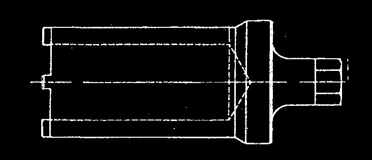 B32:40L 418892 DR 906/30 Tool for screwing  head, B-engine Monteringsverktøy for hylse