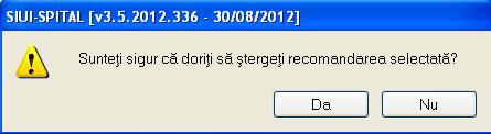 Raspunsul validarii online poate fi: Validarea online s-a terminat cu succes, sau una/mai multe din regulile de validare din SIUI nu este respectata.