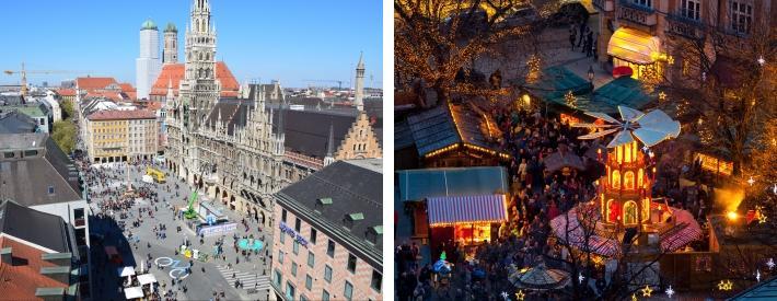 Ikke minst er torget berømt for sitt fantastiske julemarked, Christkindlmarkt, som finner sted hvert år, tre uker før jul. Skulle dere være i området disse dagene, må dere ikke gå glipp av dette.