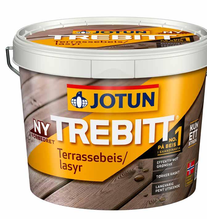 Trebitt, 3 liter Ny og forbedret