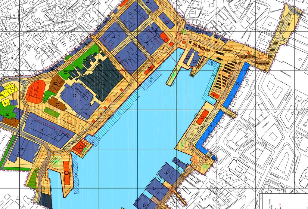 Planstatus Vedtatte planer 16040000 Vågen, kaiene og Bryggen Planens formål er å sikre vernebehovet i og rundt Bryggen og andre kulturmiljø innenfor plangrensen.