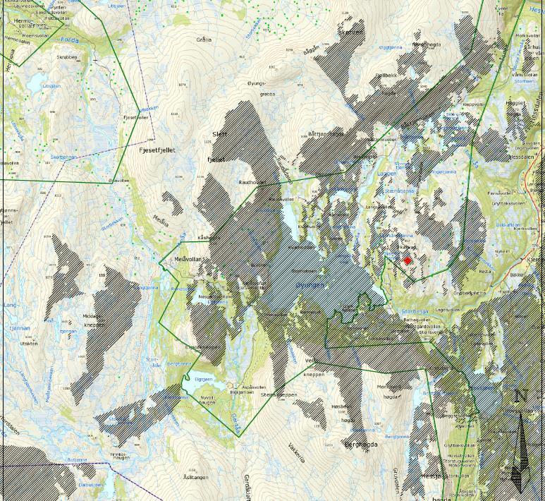 Ved tillatelsens utløp vil stasjonen bli løftet bort med helikopter, og spor etter støtteelementene fjernes.