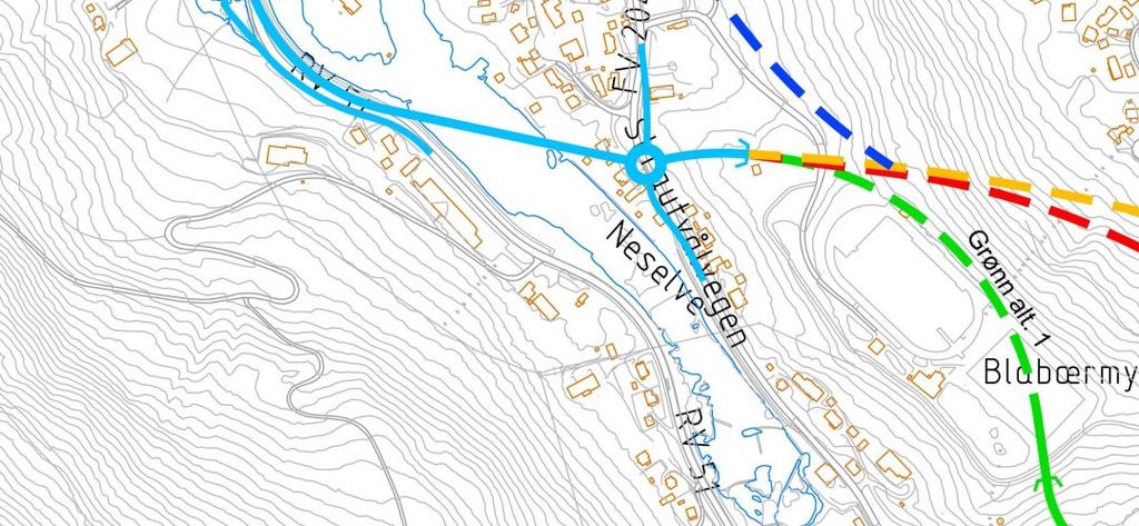 1: Oversikt over nordre (mørk blå)