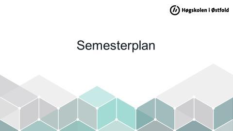 Oppmelding til eksamen i gjøres ved å bekrefte utdanningsplanen i Studentweb innen 15. januar.