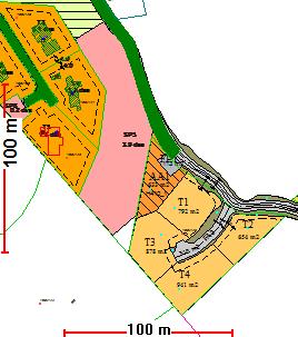 I kartutsnittet under er overlappingen vist med utgangspunkt i de to detaljreguleringsplanene. 2. Planforslaget 2.