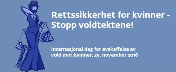 Under temaet «Rettsikkerhet for kvinner Stopp voldtektene» var hovedkravet at alle kvinner må kunne bevege seg fritt og trygt - inne, ute, på fest og i arbeid.