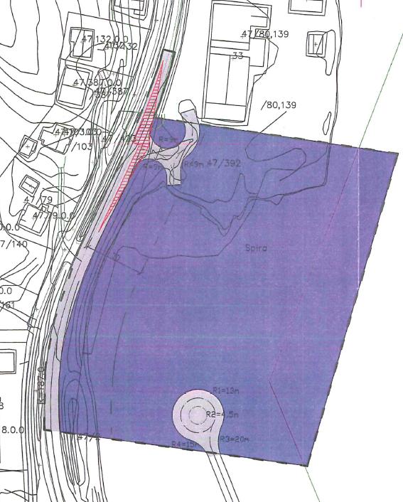 Fig 4 oversiktskart reguleringsplan Storsteinnes industriområde gnr 47 bnr 1 og gnr 47 bnr 392 Fig 4 viser nyere regulering av del av reguleringsplan Storsteinnes nedre, kalt Storsteinnes