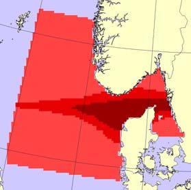 Plansje 8: Gråmåke Larus argentatus GAM-modell 7 Antall i studieområde 6 5 4 3 2 1