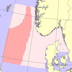 Plansje 14: Lunde Fratercula arctica GAM-modell Antall i studieområde 45 4 35 3 25 2 15 1 5