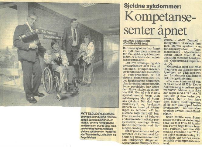 Mars 1993 Driften er i gang Første kurs