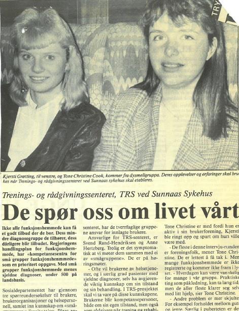 Vår 1992 Oppstarten er i gang Samling om etablering av smågruppesenter.