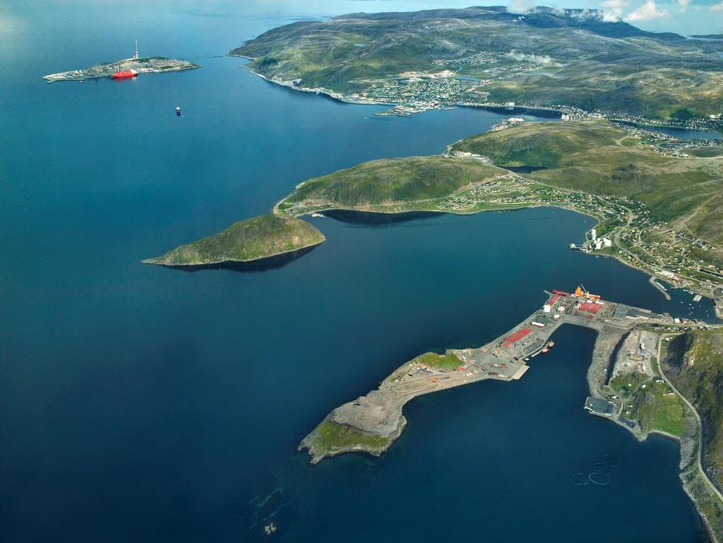 Prosjekt «Ny kai Finnøya» Hammerfest Havn KF har engasjert seg med maritimt relaterte havneinvesteringer inne på Polarbase.