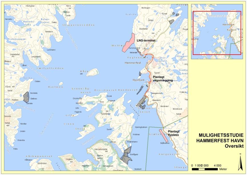 Hurtigruten skal legge til i sentrum ved terminalen der godshåndteringen foregår i dag.