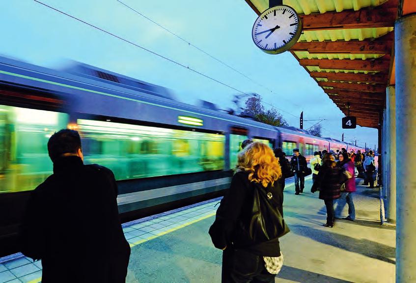 1 Transportens rolle i samfunnet og viktige utviklingstrekk FOTO: JERNBANEVERKET Norsk transport påvirkes sterkt av den internasjonale utviklingen.