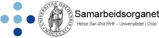 Referat fra møte i Samarbeidsorganet Helse Sør-Øst RHF Universitetet i Oslo Tid: 24. april 2009 kl.