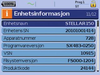 Timer brukt Timer brukt i løpet av de siste sju dagene med behandling vises i et søylediagram og kan sammenlignes med data fra de siste 365 dagene.