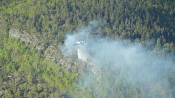 Egil Rønning BVkoordinator Det ble ikke meldt om ukjente branntilløp, men vi bistod med spesiell overvåking av skogbrann ved Åletjern i Andebu den 15. mai.