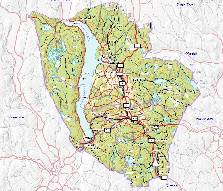 4 Naturforhold 4.1 Klima Klimaet i Jevnaker er svakt kontinentalt med liten til moderat årsnedbør og forholdsvis kalde vintre og varme somre.