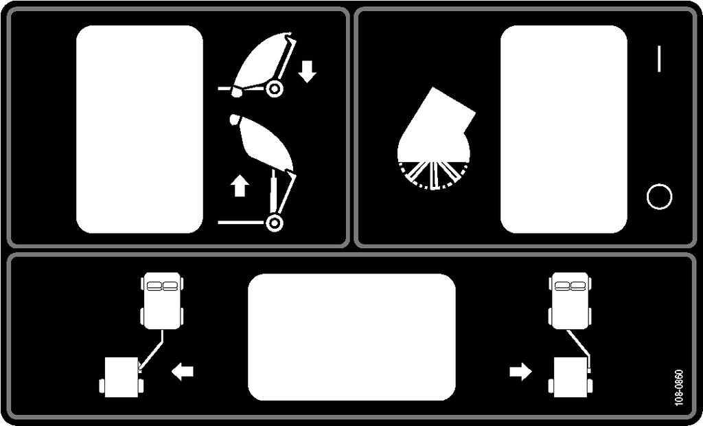 08-0860. Senk oppsamleren. Hev oppsamleren 3. Oppsamlerens børste 4.