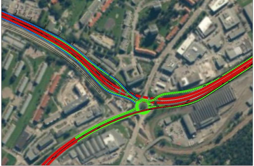 Den foreslåtte løsningen har 3,5 m kjørefelt og 3 m skulder. Dette valget er begrunnet i trafikkmengden. Med 3 m skulder vil eventuelle ulykker, motorstopp mm.