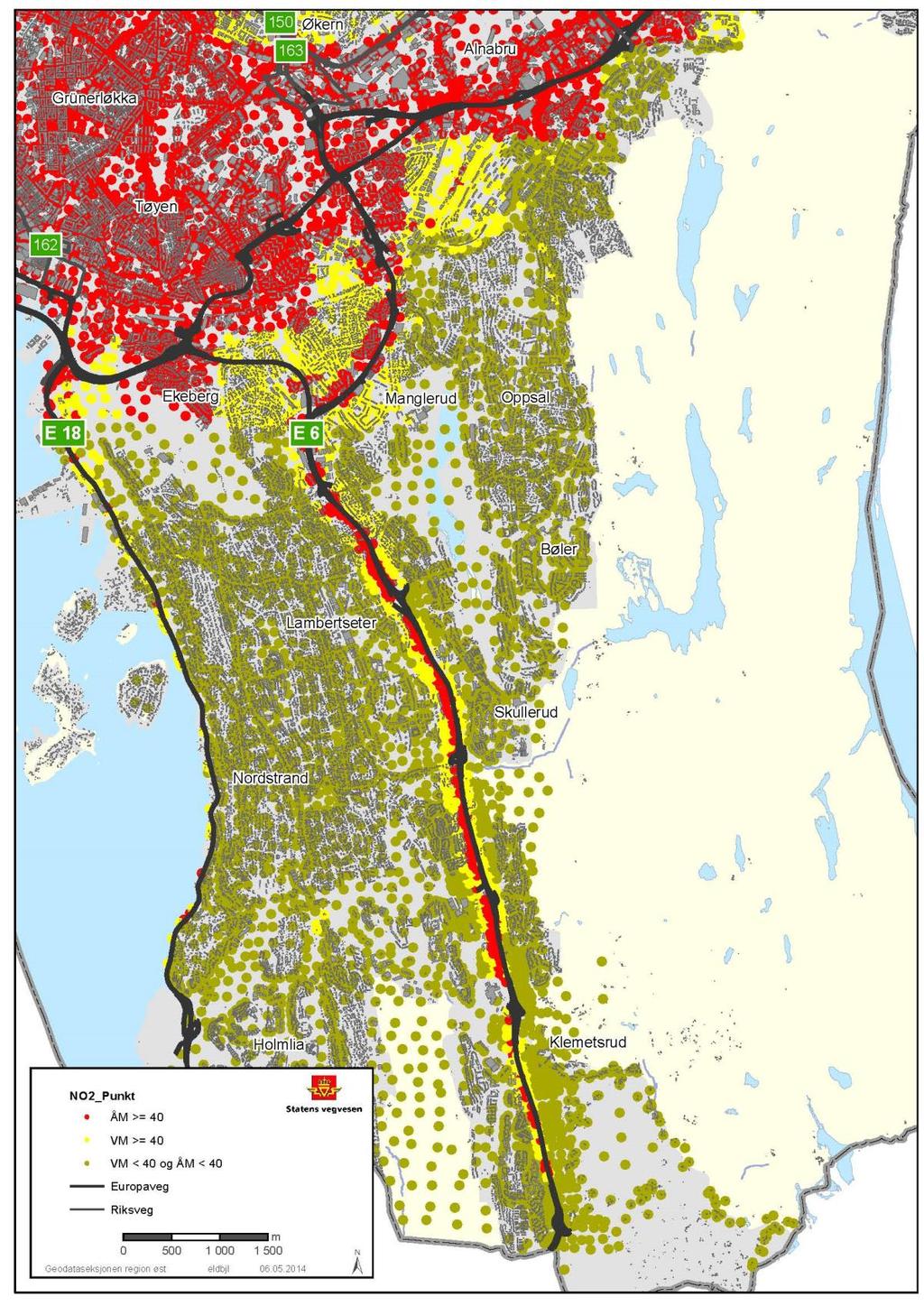 Dette vil kunne bidra til mindre utslipp lokalt på Manglerud. Dette er likevel er usikkerhetsfaktor.