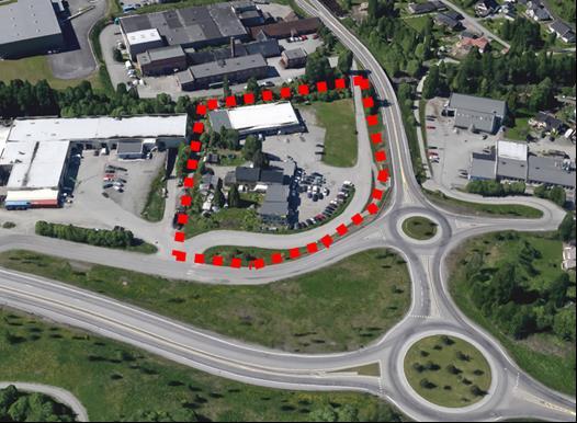 Omregulering fra bolig til næringsformål for Mattisrudsvingen 7 er ikke i samsvar med gjeldende arealplaner. 2.