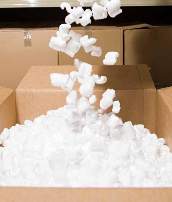 Fyllmasse og beskyttelse Støtabsorberingsprodukter er en nødvendig del av en god emballasjeløsning.