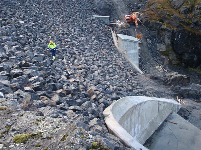 Fasader/plassering av kraftstasjoner og