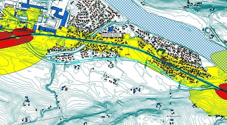 Støy i Steinberg 14 Skjermet