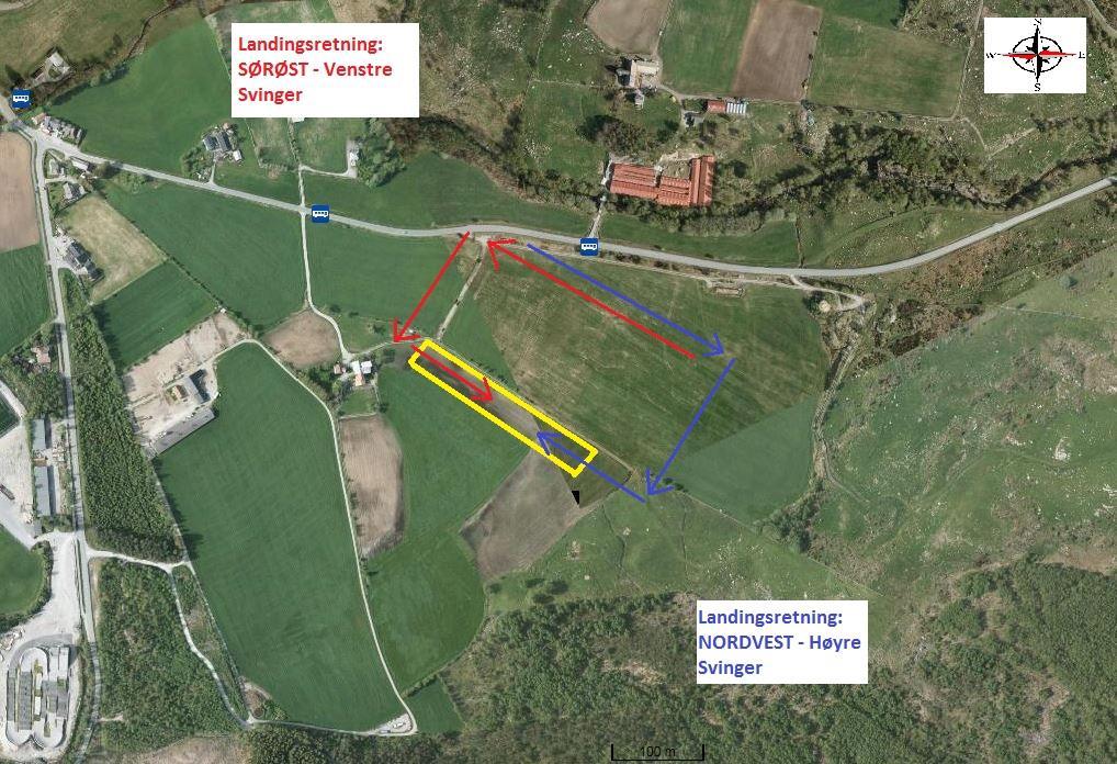 3. Hoppfelt og landingsområdet Stavanger Fallskjermklubb Klubben vil i 2017 drive sin hoved drift ut i fra Stavanger Lufthavn, Sola (ENZV) med dropp av fallskjermhoppere over Sviland DZ utenfor