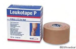 75CM X 10M WHITE (12) 47109-00000 12 120 LEUKOTAPE CLASSIC 5CM X 10M WHITE (5) 01703-00000 5 45 LEUKOTAPE CLASSIC 3,75CM X 10M BLACK (5) 02380-00000 5 90 LEUKOTAPE CLASSIC 3,75CM X 10M BLACK (12)