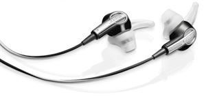Bose AE2i audio headphones Bose AE2i-hodetelefonene er utformet for å gi bedre kontroll over utvalgte Apple-produkter*.