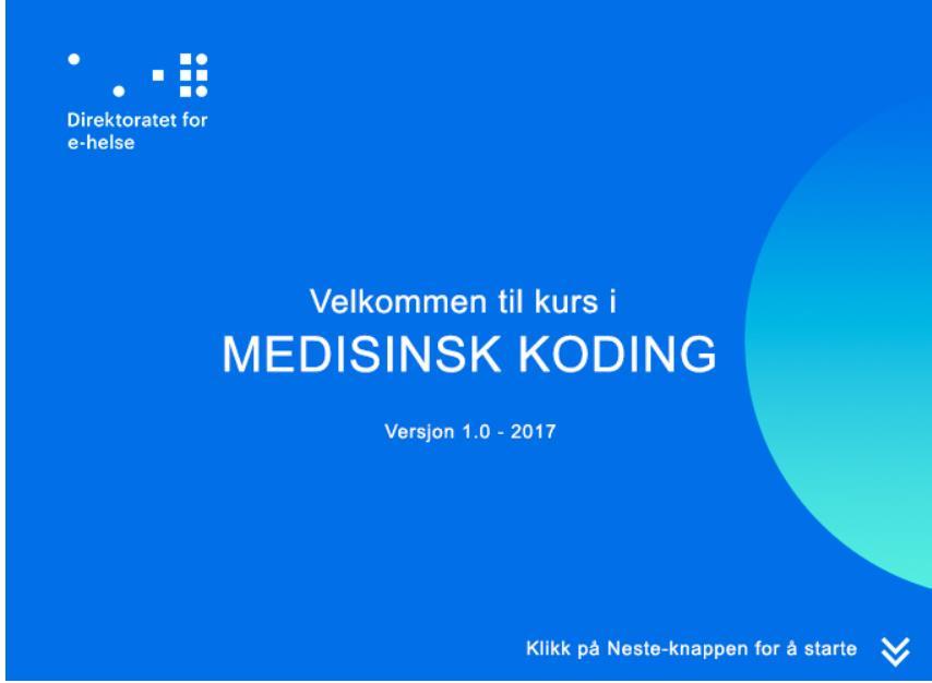 21/4: 2 første kurs publisert på nettsiden Grunnkurs 1: Hva er medisinsk koding?