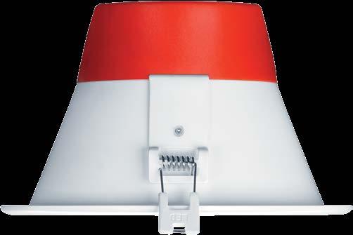 Amy 217 167 Downlight 193 117 110 142 Ø200 Ø150 100 99 88 Ø105 Møt Amy Med en behagelig estetikk; Amy er den ideelle løsningen for en lang rekke bruksområder 800 2000 lumen, opp til 95 lm/w Levetid